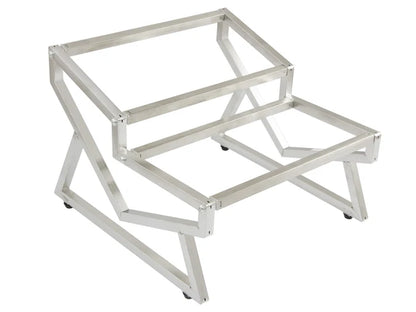 Expanding Stainless Steel Steam Pan Holder Frame Rack