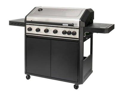 4 Burner Gas BBQ Grill - Hooded Barbeque - Hot Plate & GRILL