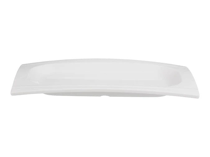 35cm Rectangle Melamine Platter White 14"