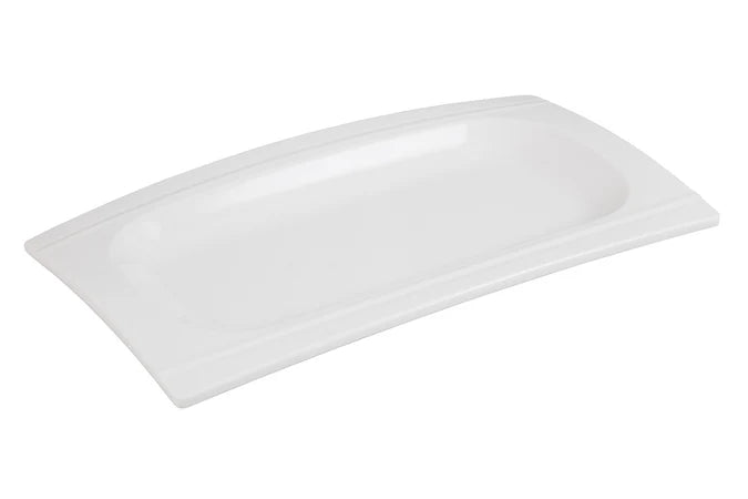 35cm Rectangle Melamine Platter White 14"