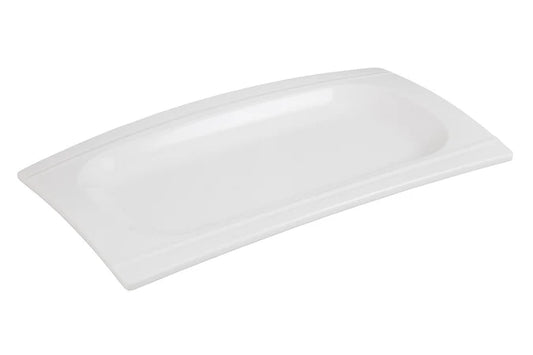 35cm Rectangle Melamine Platter White 14"