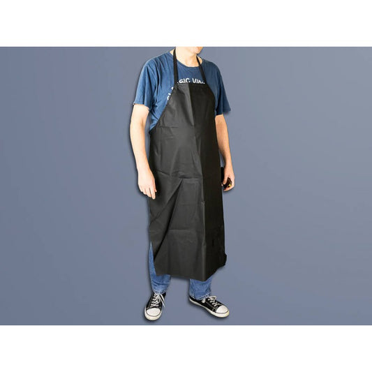 Butchers DCPR Wipedown Bib Apron - BLACK