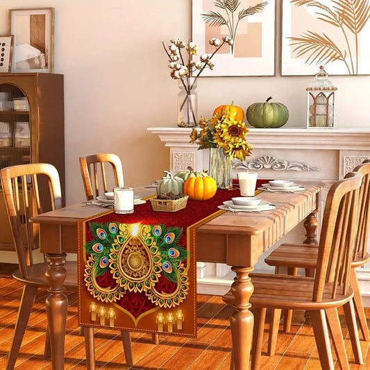 Happy Diwali Table Runner