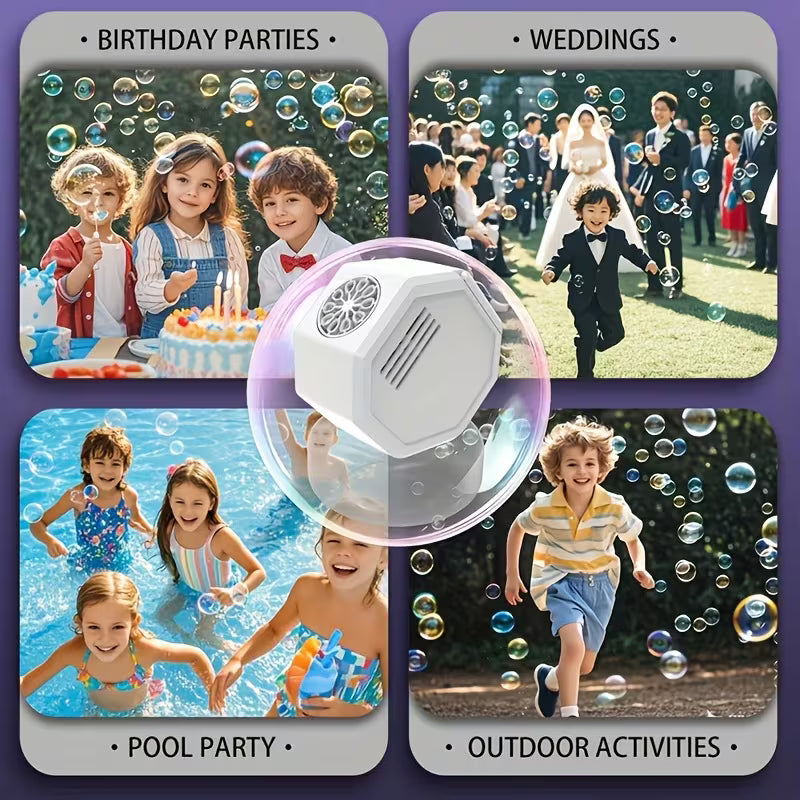 Portable Bubble Machine