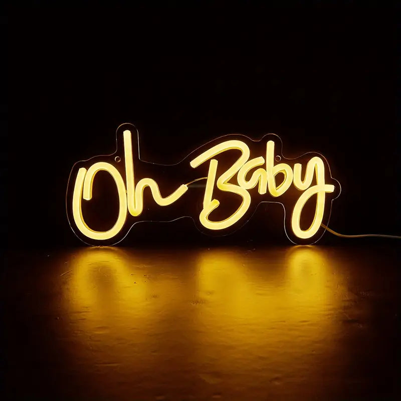 Oh Baby Neon Sign