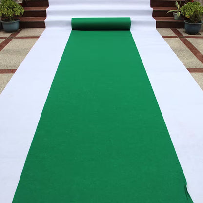 GREEN Wedding Carpet 100x600cm