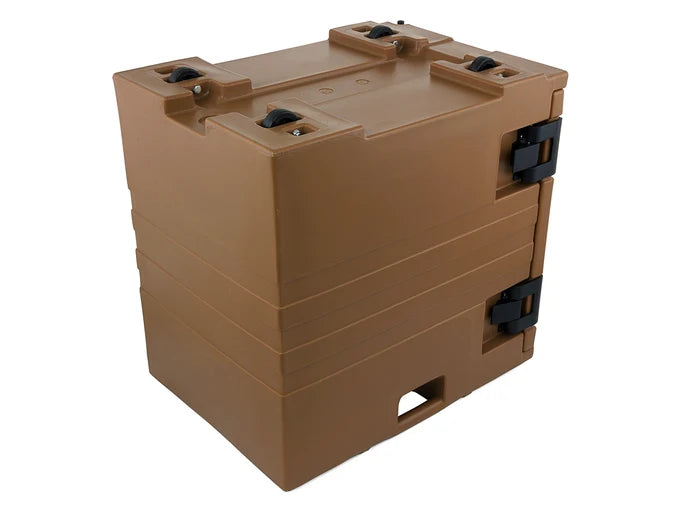 90L Insulated Commercial Food Tray Carrier 1/1GN -40 > 80ºC | Stackable & Mobil