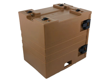 90L Insulated Commercial Food Tray Carrier 1/1GN -40 > 80ºC | Stackable & Mobil