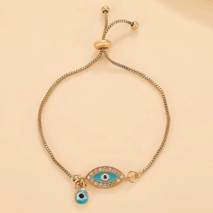 Temperament Chain Bracelet Devil's Eye Shaped Pattern Nice-looking Bracelet For Unisex Clothing Accessories