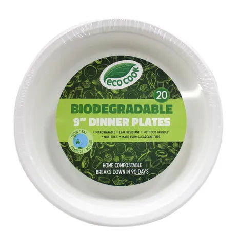 9" Bio Plate 20s x 10pk - 50pcs