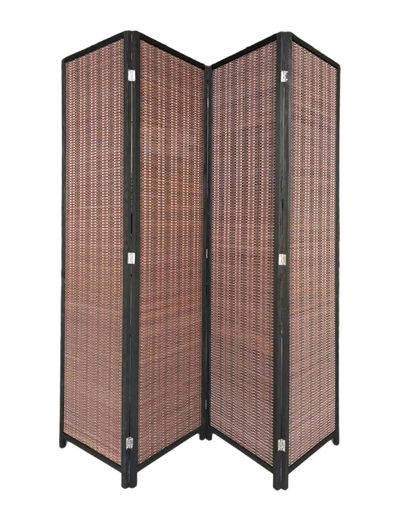 Room Divider Woven 4 Panel - 180cm x 180cm - A TOUCH OF CLASS