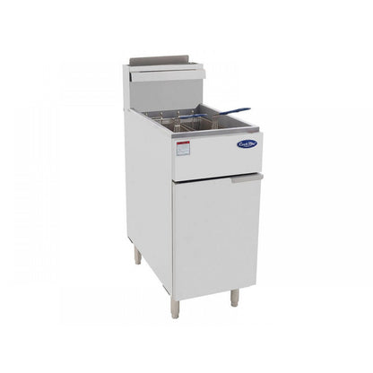 26L Freestanding Deep Fryer - LPG Gas - 3 Tube - Single Vat + 2 Baskets