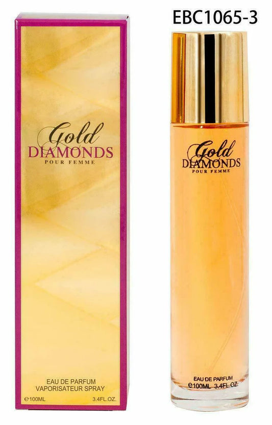 Dupe for Gold Diamond Spray Perfume Eau De Parfum For Women - 3.4 fl.oz