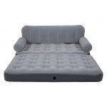 Inflatable 2 Seater Sofa Bed - Grey