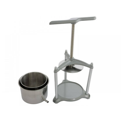 4L Fruit & Vege Manual Juice Presser - Stainless Steel
