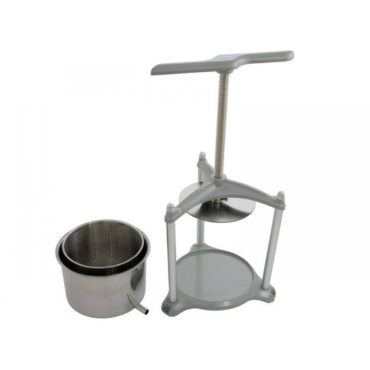 4L Fruit & Vege Manual Juice Presser - Stainless Steel