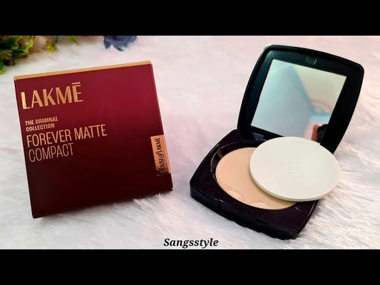 Lakme Forever Matte Face It Compact (Natural Marble) 9 Gm