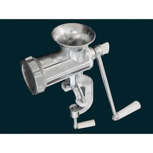 Aluminium Manual Meat Mincer Bench Mounted Size #10