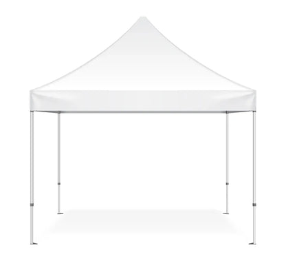 Gazebo 2.5M x 2.5M Heavy Duty White Frame 40mm