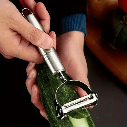 Stainless Steel Multi-Function Vegetable & Fruit Chopper Slicer