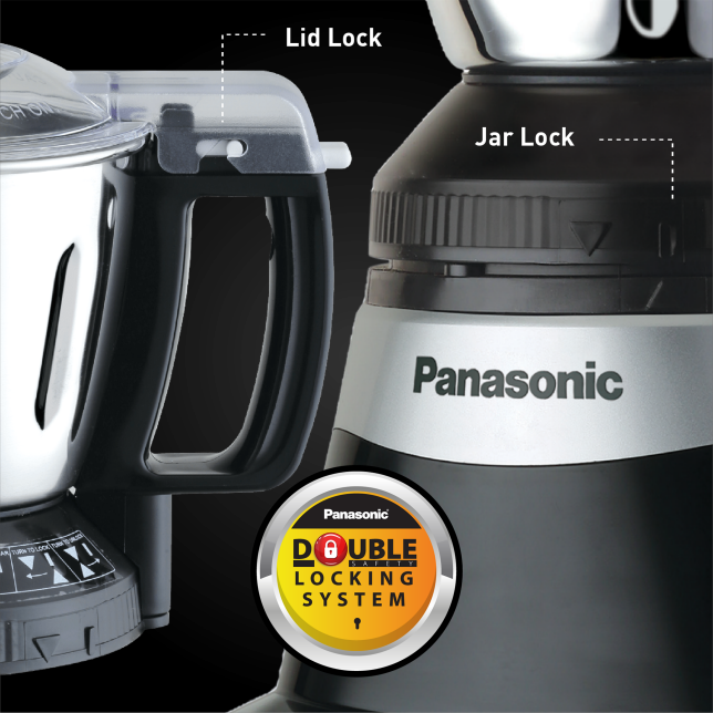 Panasonic Super Mixer Grinder (MX-AE365) 2000Watts