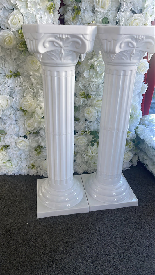 Plinth For Decoration - White