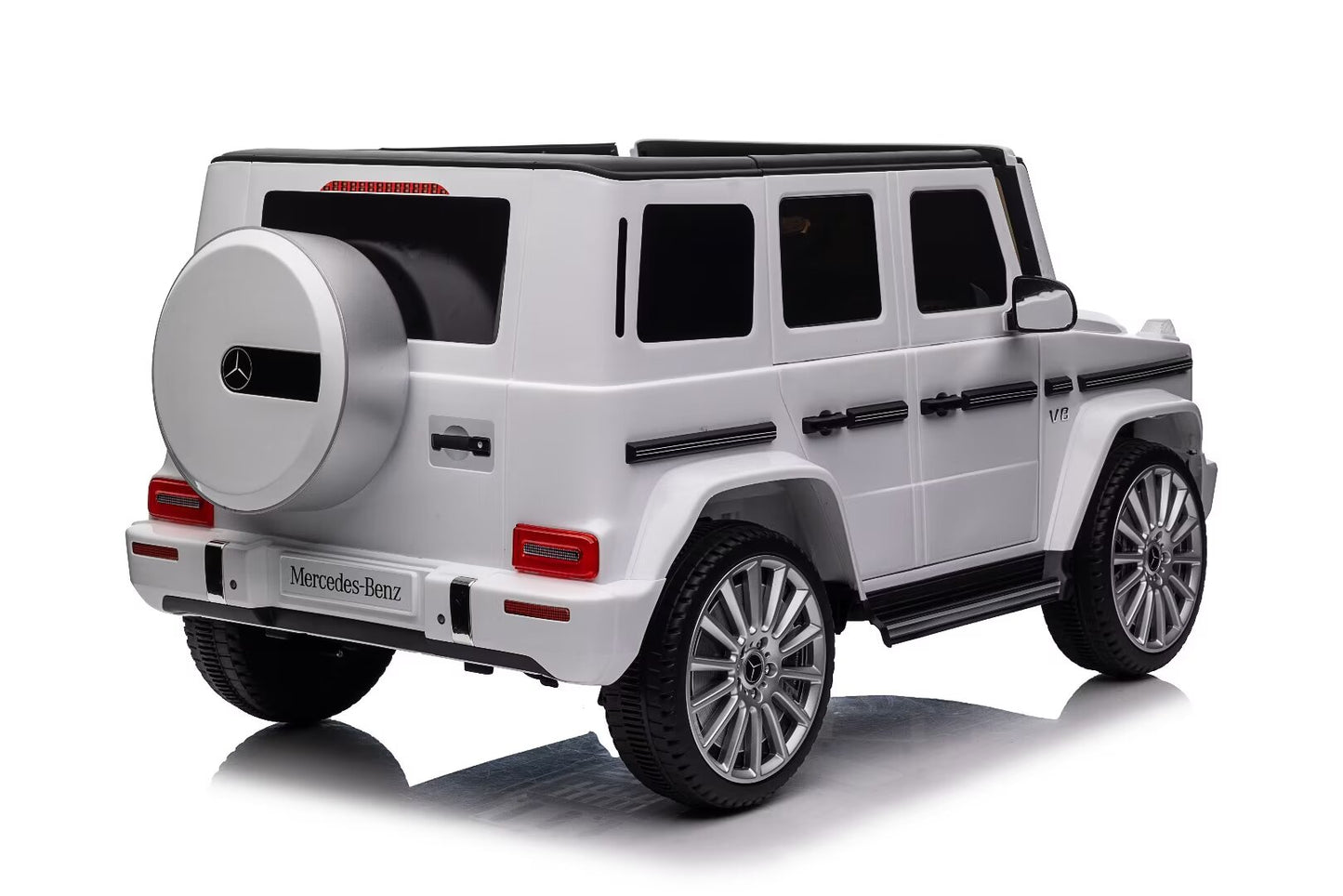 Kids Ride On Car Licensed G500 Electric Toys Horn Remote 12V White