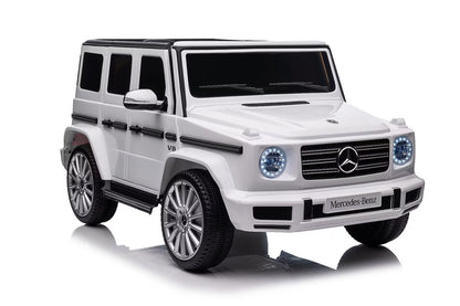 Kids Ride On Car Licensed G500 Electric Toys Horn Remote 12V White