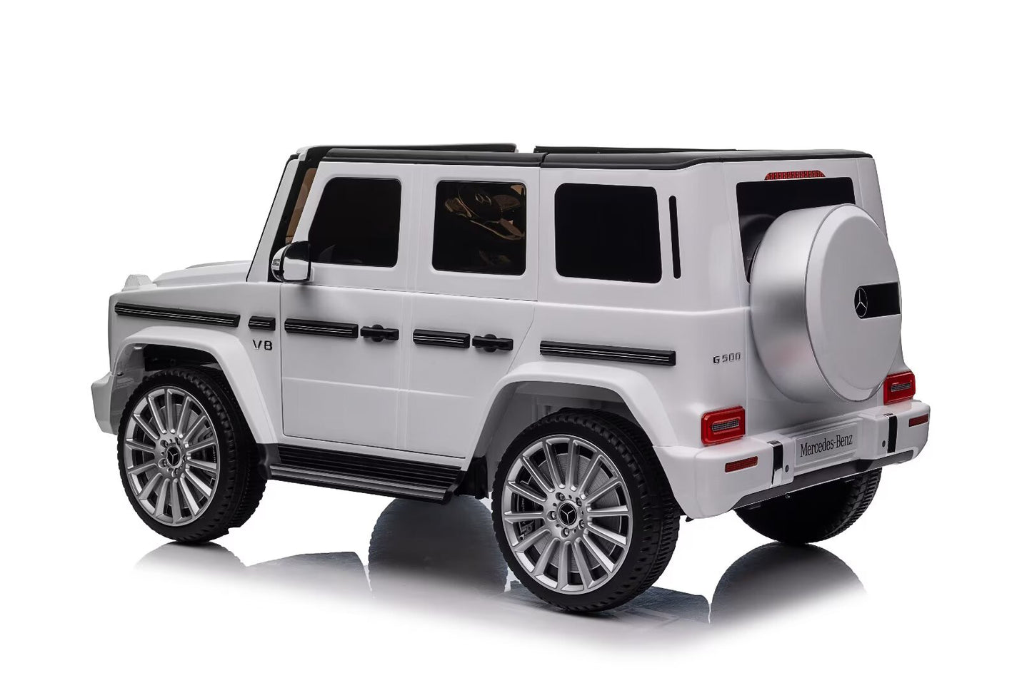 Kids Ride On Car Licensed G500 Electric Toys Horn Remote 12V White