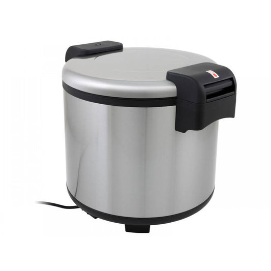 13L Stainless Steel Rice Warmer Pot - 48hr Warming - Non Stick Inner