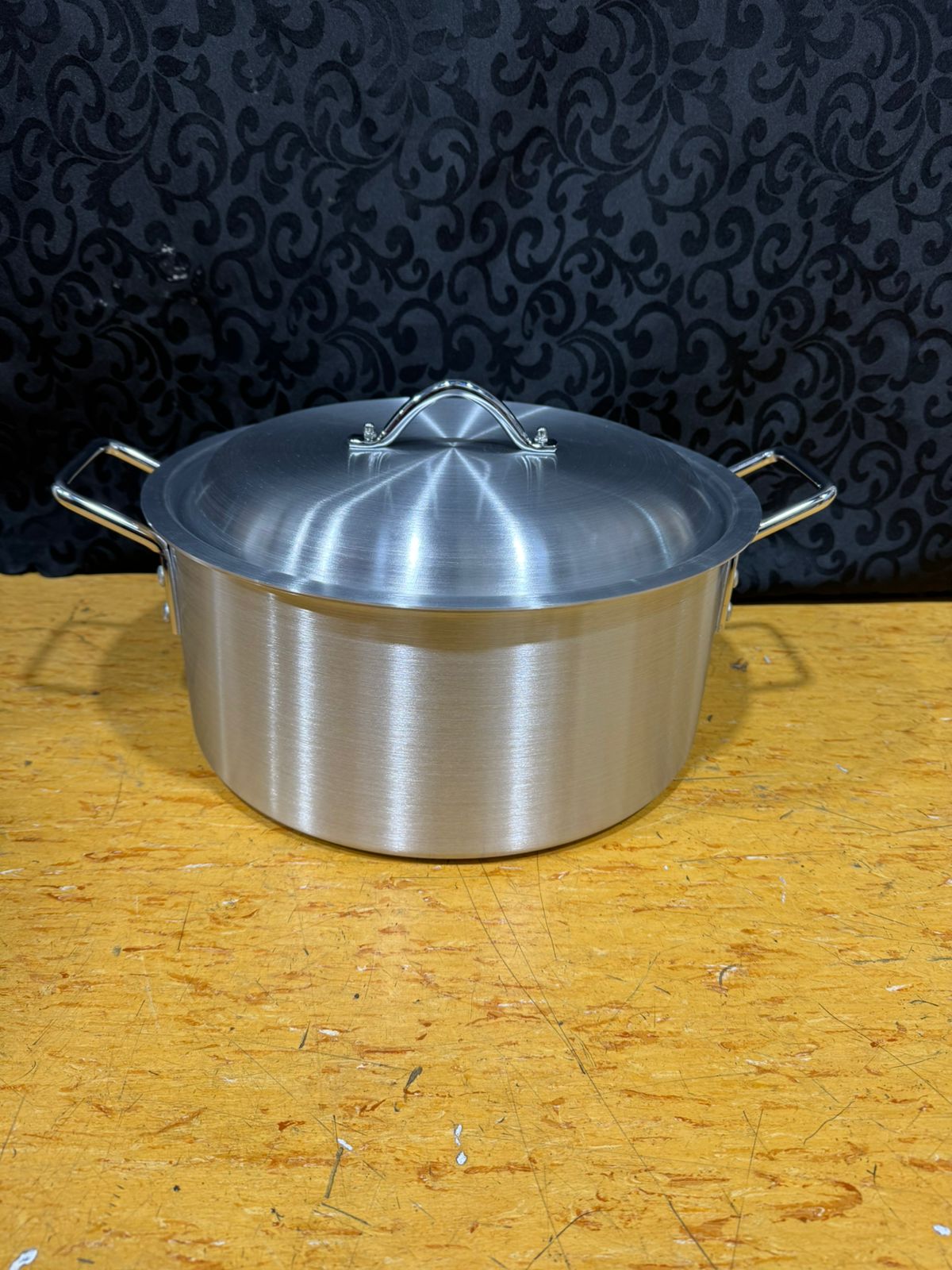 5 set Aluminum Pots with Lids 35.5 CM - 48.5CM Commercial/Domestic