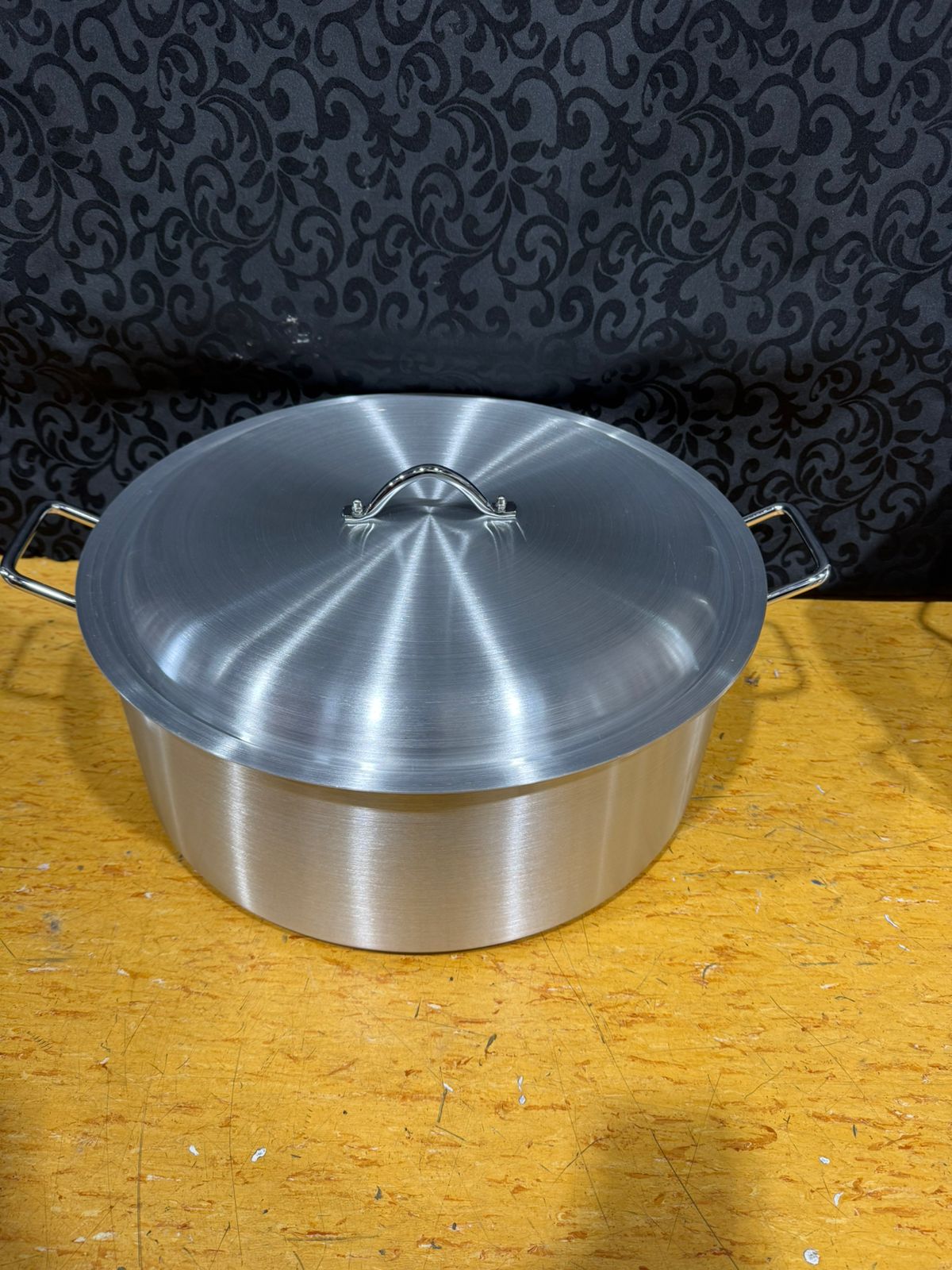 5 set Aluminum Pots with Lids 35.5 CM - 48.5CM Commercial/Domestic