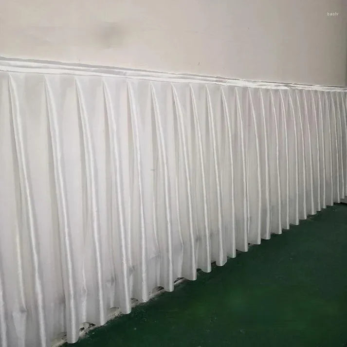 Ice Silk Table Skirt (No Swag) 600cm X 80cm