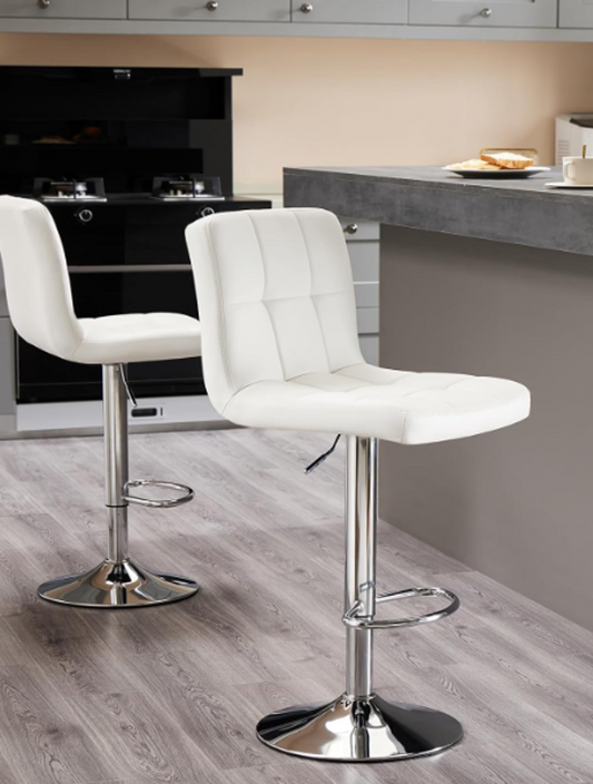 Bar Stools White BB-C8541