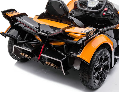 Lamborghini V12 Vision Gran Turismo Ride on Sports Car- Orange