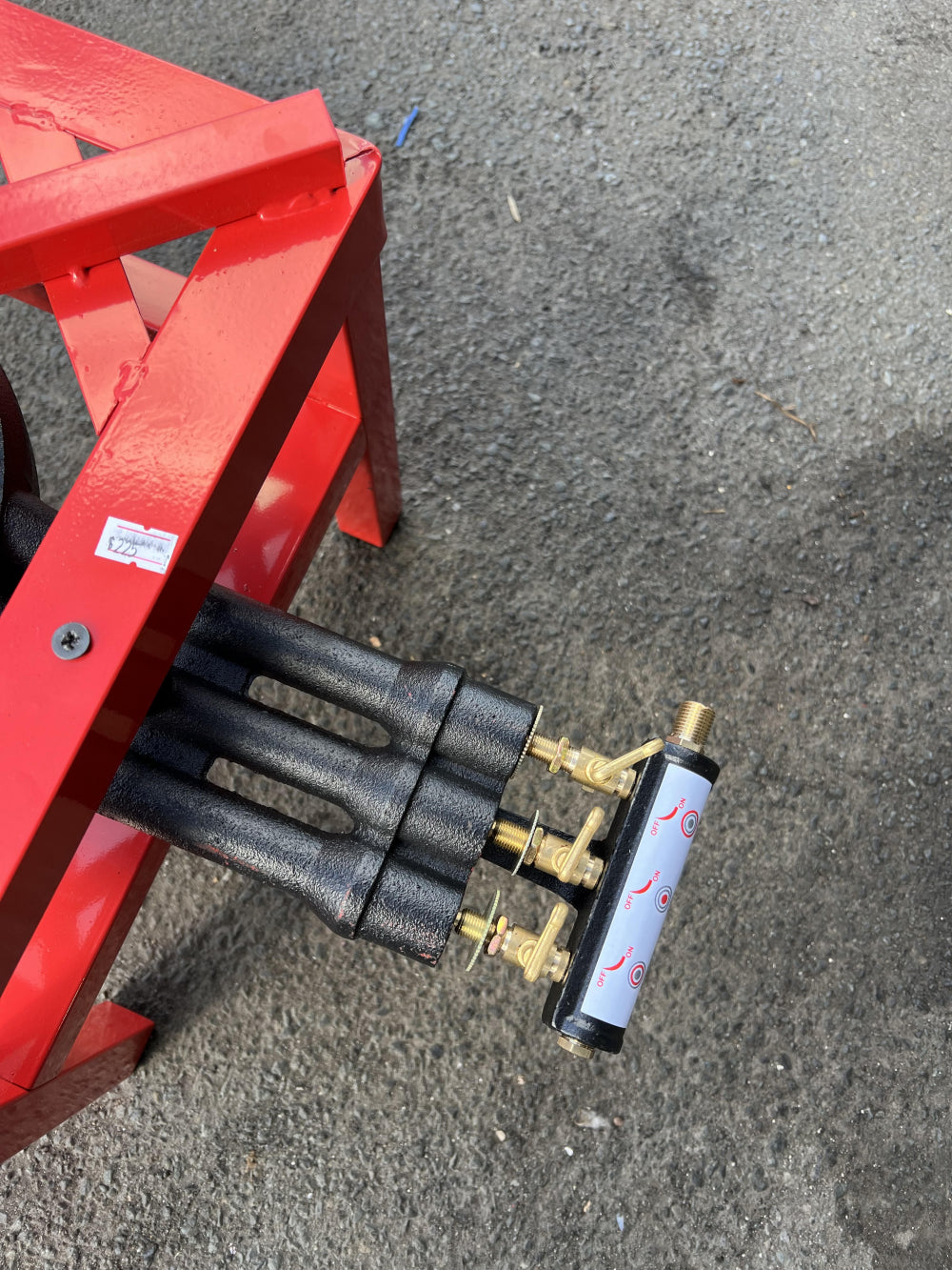 Burner 3 Rings NZ Certified-Hose Not Included