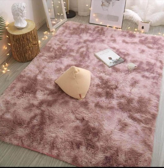 Shaggy Rug 160cm x 230cm - Pink
