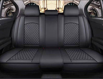 Leather Car Seat Covers - Black