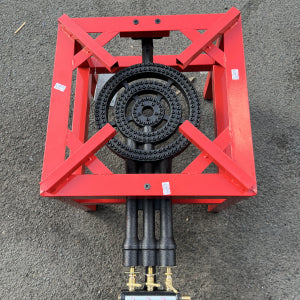 Burner 3 Rings NZ Certified-Hose Not Included