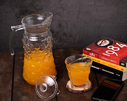 Glass Jug with Lid - 1.7 litre