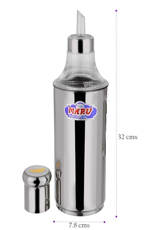 Oil Bottle Stainless Steel - Maru