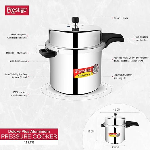 PRESTIGE Pressure Cooker 12L