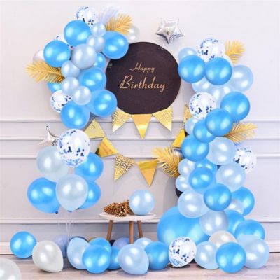 Balloons Garlands Kit- Blue and White