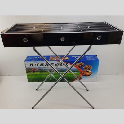 Portable Folding Barbeque Grill BBQ Steel