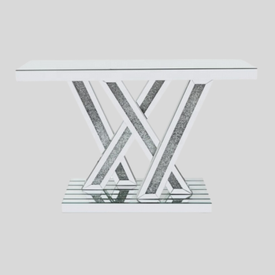 Theo Console Table Silver TZT001