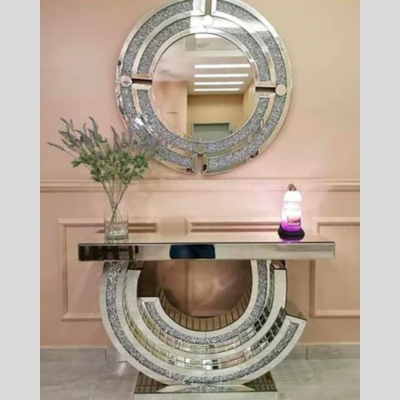 Julie Decor Set- Table + Mirror
