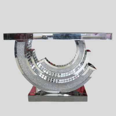 Julie Console Table Silver JS48
