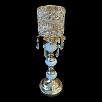 Buy 40cm Single Candle Holder Gold Finish for Your Living Room