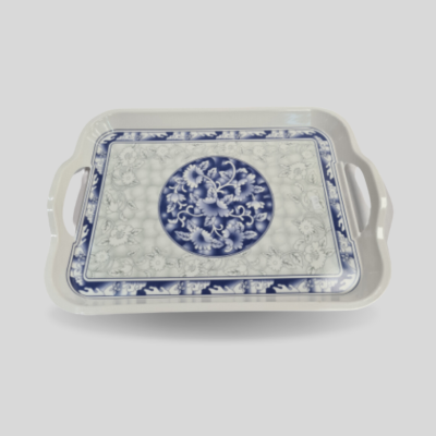 Serving Tray Blue- 21.5 Inch