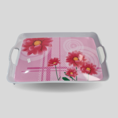 Serving Tray Floral - 17 Inch